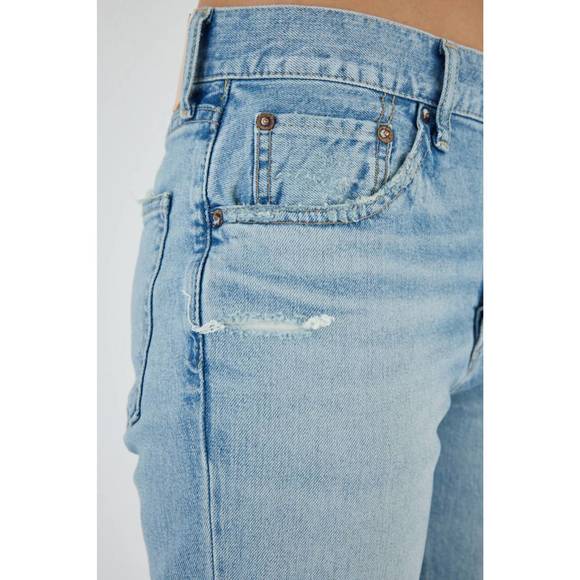 NEW MOUSSY cumberland straight jean in light blue - Picture 5 of 10